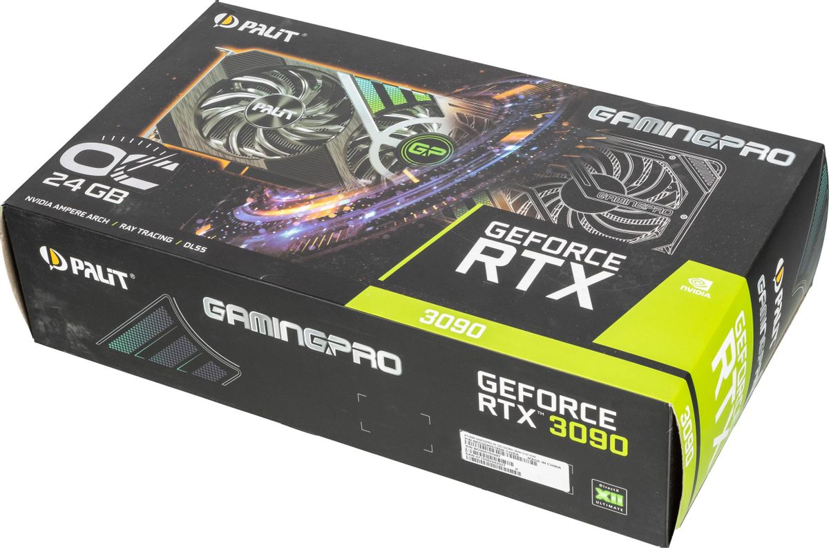 Видеокарта Palit NVIDIA GeForce RTX 3090 PA-RTX3090 GAMINGPRO OC
