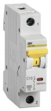 Выключатель автоматический IEK ВА47-60M (MVA31-1-010-C) 10A тип C 6kA ...