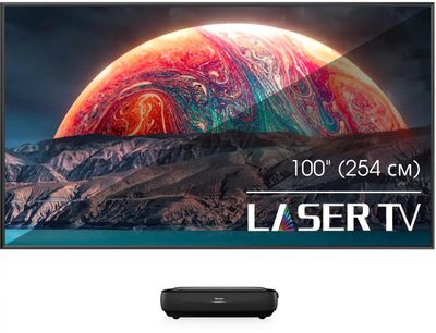 100" Лазерный телевизор Hisense Laser TV 100L9H, 4K Ultra HD, черный, СМАРТ ТВ, Vidaa