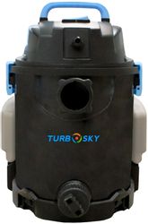 Строительный пылесос TURBOSKY 1250/20, серебристый