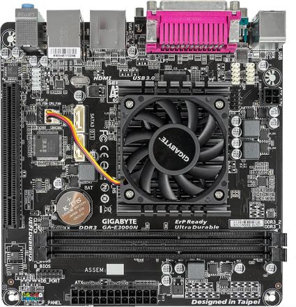 Материнская плата Gigabyte GA-E3000N, mini-ITX, Ret