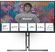 Изображение товара 27" Монитор AOC U27U3CV,  3840x2160,  NANO IPS,  2хHDMI,  1хDP,  черный и серебристый