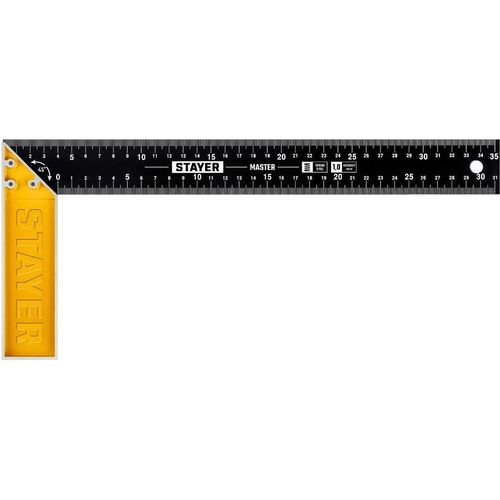 Угольник столярный Stayer 3430-35_z02, 35см, сталь