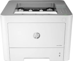 Принтер лазерный HP LaserJet Enterprise 408dn черно-белая печать, A4, белый