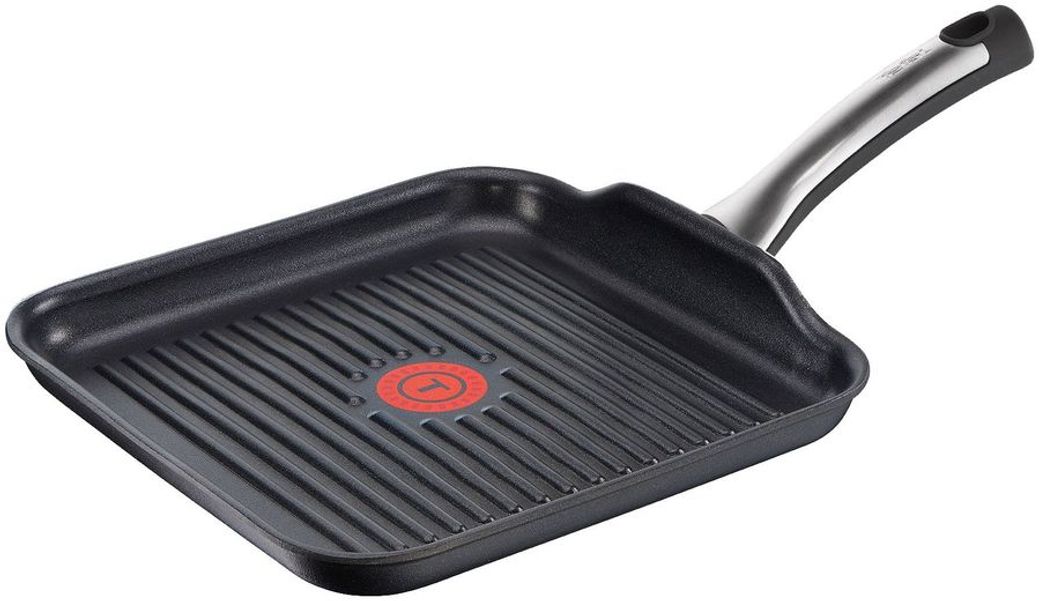 Сковорода-гриль Tefal Exception C6334072, 26см, антипригарное покрытие [2100107942]
