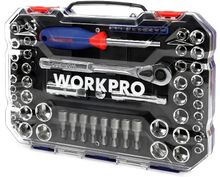 Изображение товара Набор инструментов WORKPRO WP202566 63 предмета профессиональный комплект