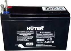 Батарея аккумуляторная Huter 64/1/54, 12В, 7Ач, SLA