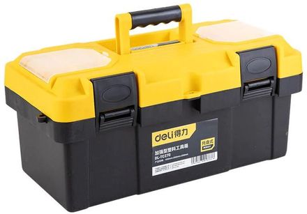 Ящик для инструментов Deli DL-TC270, желтый