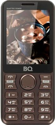 Сотовый телефон BQ Quattro Power 2812, коричневый – купить в Ситилинк ...