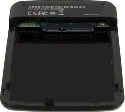 Внешний корпус для  HDD/SSD AgeStar 3UB2A12, черный