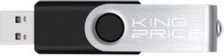 Флешка USB KINGPRICE KPFD2 64ГБ, USB2.0, черный