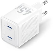 Изображение товара Сетевое зарядное устройство VENTION 2xUSB-C 45Вт Quick Charge 3.0 белое