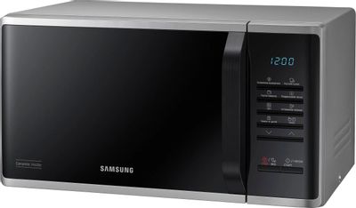 Микроволновая печь Samsung MS23K3513AS/BW, 800Вт, 23л, нержавеющая ...