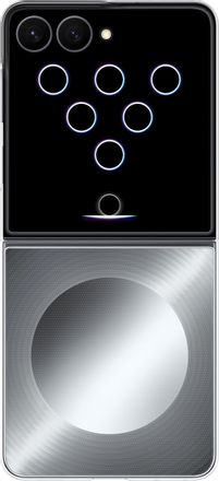 Чехол (клип-кейс) Samsung Flipsuit Case Z Flip8, для Samsung Galaxy Z Flip8, серебристый [ef-ff776cjegru]
