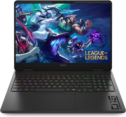 Ноутбук игровой HP Omen 16-an0119nr, 16", IPS, Intel Core Ultra 9 285H 2.9ГГц, 16-ядерный, 16ГБ 1ТБ SSD,  NVIDIA GeForce  RTX 5070 для ноутбуков - 8 ГБ, Windows 11,  черный [bm7b9ua]