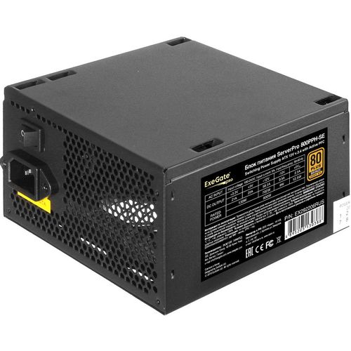 Блок питания EXEGATE EX292206RUS 800Вт Bronze