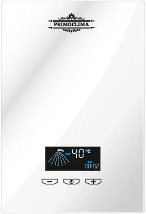 Водонагреватель PRIMOCLIMA Vita,  проточный,  8.5кВт,  белый [pc vita 8.5 (w)]