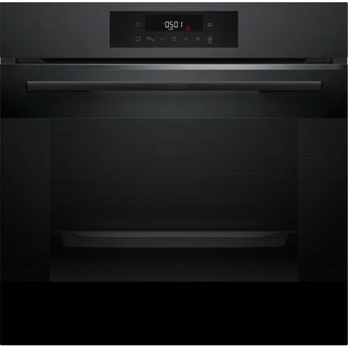 Духовой шкаф электрический Bosch Serie 6 HJG852YT0T, 76л, дверца с 3 стеклами, черный