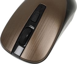 Мышь беспроводная Defender Wave MM-995, USB, бронзовый