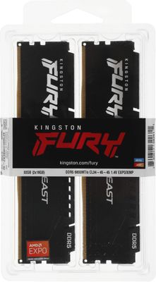 Оперативная память Kingston Fury Beast KF568C34BBEK2-32 DDR5 - 2x