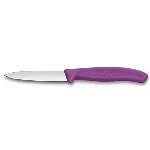Нож кухонный Victorinox Swiss Classic, универсальный, для чистки овощей и фруктов, 80мм, заточка прямая, стальной…