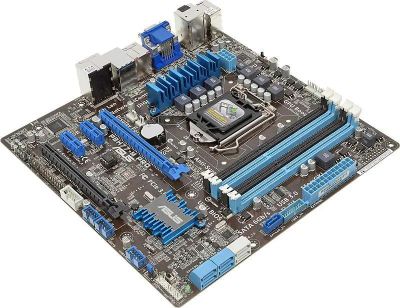 Характеристики Материнская плата ASUS P8H77-M PRO, LGA 1155, Intel H77 ...