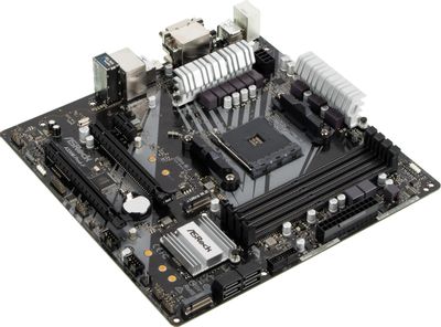 ASROCK A320M PRO4 F SocketAM4 AMD A320 mATX Ret 1477992