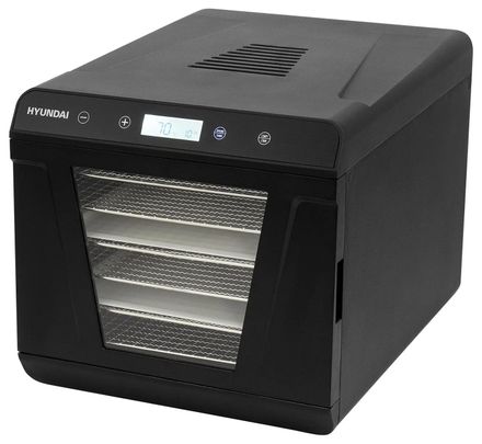 Сушилка для овощей и фруктов Hyundai HYFD-1205, черный, 12шт