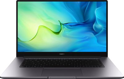 Ноутбук Huawei MateBook D 15 BoDE-WDH9 53013PAB, 15.6", IPS, Intel Core i5 1155G7 2.5ГГц, 4-ядерный, 8ГБ DDR4, 512ГБ SSD,  Intel Iris Xe graphics, Windows 11 Home, серый космос