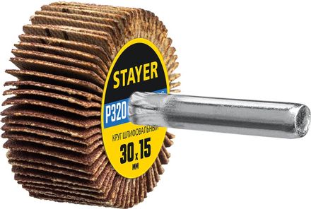 Лепестковый шлифкруг Stayer 36606-320,  универсальный