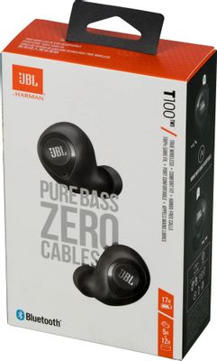 JBL T100TWS Bluetooth jblt100twsblk 1369685