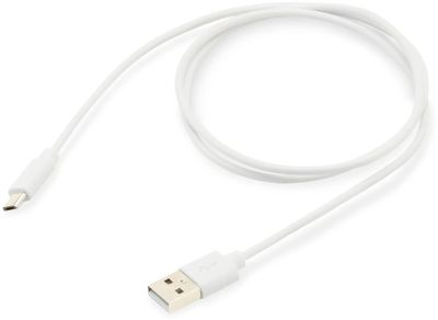 Кабель Buro micro USB (m) -  USB (m),  0.8м,  0.8A,  белый [bhp microusb 0.8]