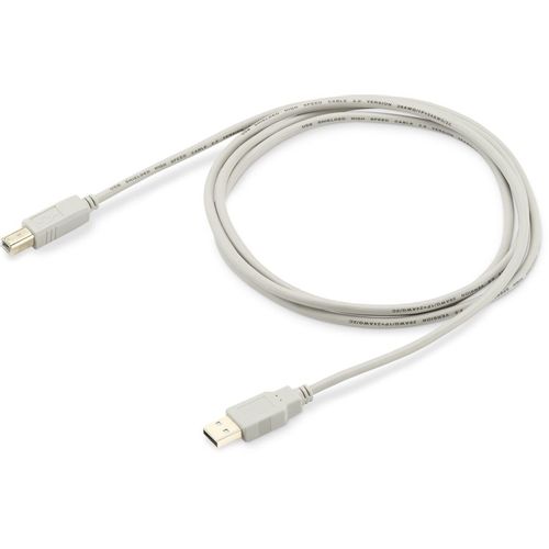 Кабель USB2.0 Buro USB A(m) — USB B(m), 1.8м, серый [usb2.0-am/bm]