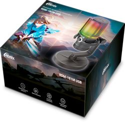 Микрофон Ritmix RDM-181М,  черный