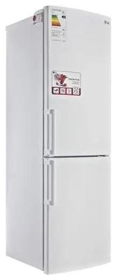 Обзор товара холодильник двухкамерный LG GA-B489YVCA No Frost, белый ...