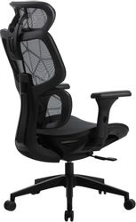 Кресло Cactus Cs-Mc555, сетка, до 150кг, черный