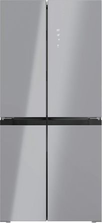 Холодильник трехкамерный LEX LCD450 Total No Frost, Side by Side, инверторный, серебристый