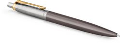 Ручка шариковая Parker Jotter XL Grey Core GT чернила синий коробка подарочная