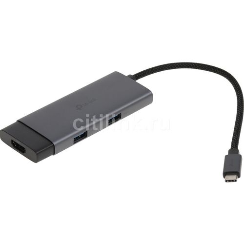 Хаб (разветвитель) TP-LINK UH5020C, серый