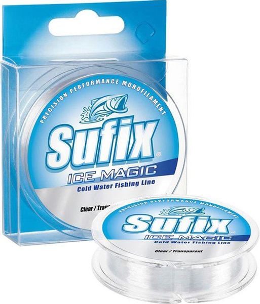 Леска SUFIX Ice Magic DS1SK008024A5I,  монофильная,  0.085мм,  50м,  0.9кг,  прозрачный