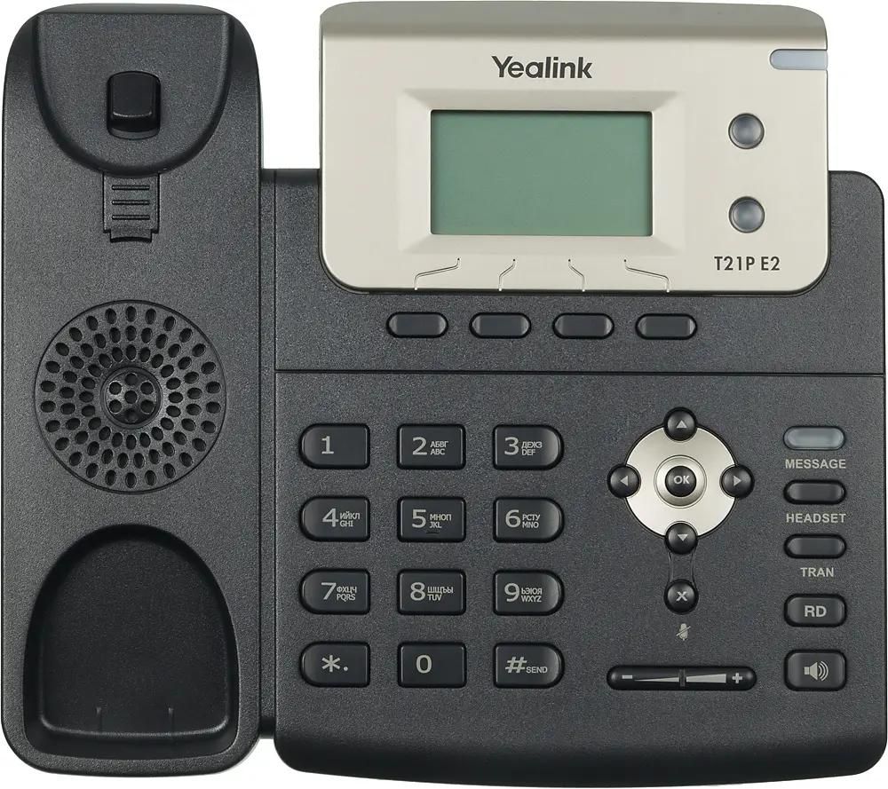 IP телефон Yealink SIP-T21P E2 – купить в Ситилинк | 345328