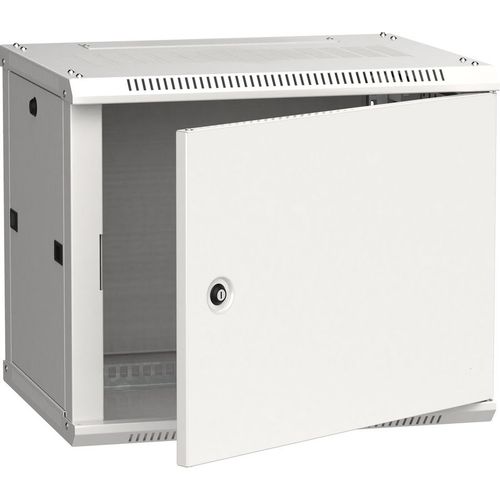 Шкаф коммутационный ITK Linea W LWR3-06U64-MF настенный, металлическая передняя дверь, 6U, 600x370x450 мм