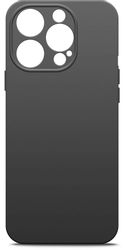 Чехол (клип-кейс) BORASCO Silicone Case, для Apple iPhone 15 Pro, черный