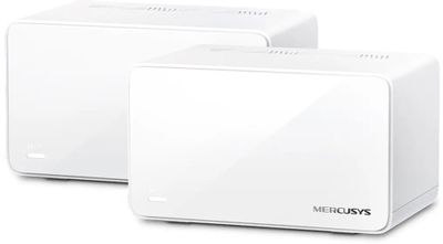 Бесшовный Mesh роутер MERCUSYS Halo H90X(2-pack),  AX6000,  белый,  2 шт. в комплекте