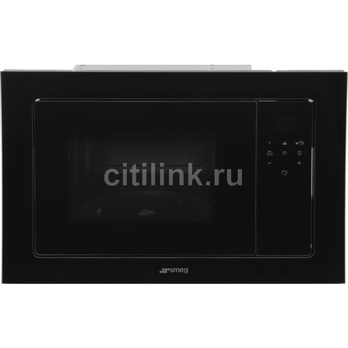 Встраиваемая микроволновая печь SMEG Linea FMI120B3, 20л, 800Вт, черный