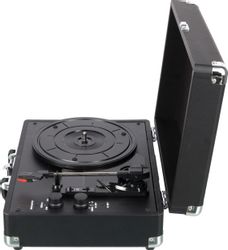 Виниловый проигрыватель Ritmix LP-120B, частично автоматический, черный