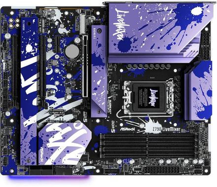 Материнская плата ASRock Z790 LIVEMIXER, Socket LGA 1700, Intel Z790, ATX, Ret