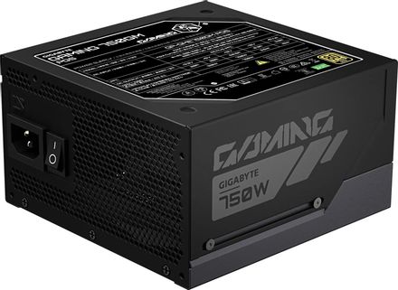 Блок питания Gigabyte GP-GME750GM PG5, 750Вт, 80 PLUS GOLD, 135мм, черный, retail