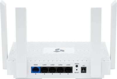 Snr Db Router Wi-Fi роутер SNR AX2, Wi-Fi 6, AC3000, 2.4/5ГГц, 4 LAN, белый [snr ...