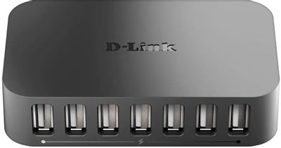 Хаб (разветвитель) D-Link DUB-H7, черный [dub-h7/f1a] – купить в ...